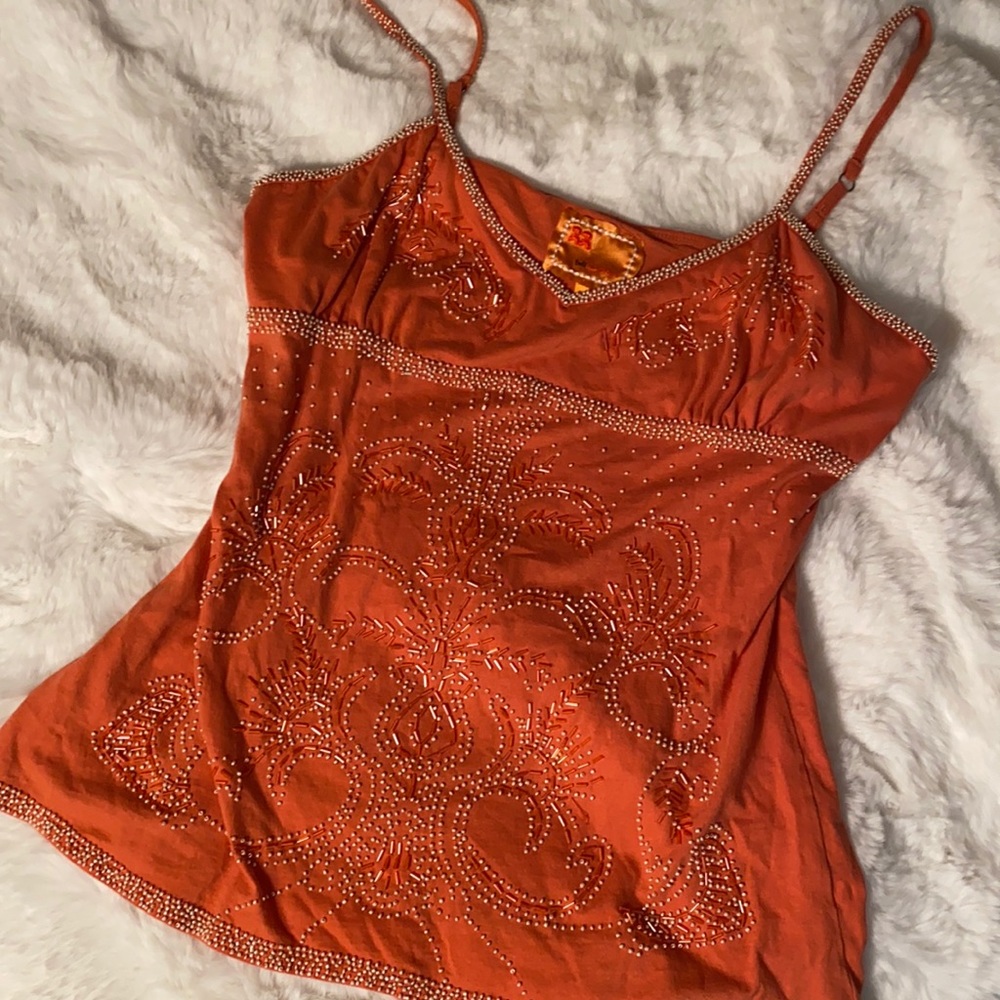 Y2k Beaded cami